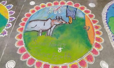 Rangoli Competition photo 2